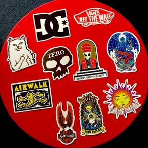 Skateboarding Sticker Pack